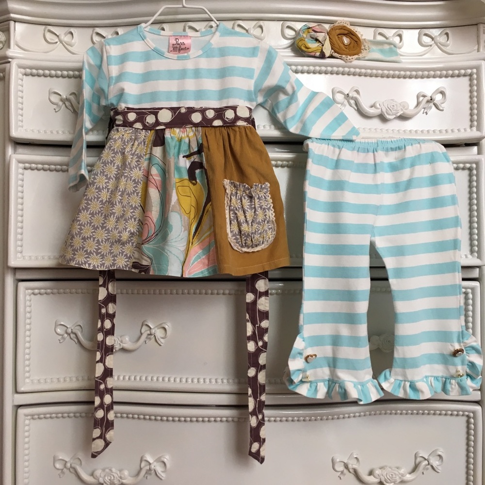 3pc PURR-FECT Set by Haute Baby Girls 18